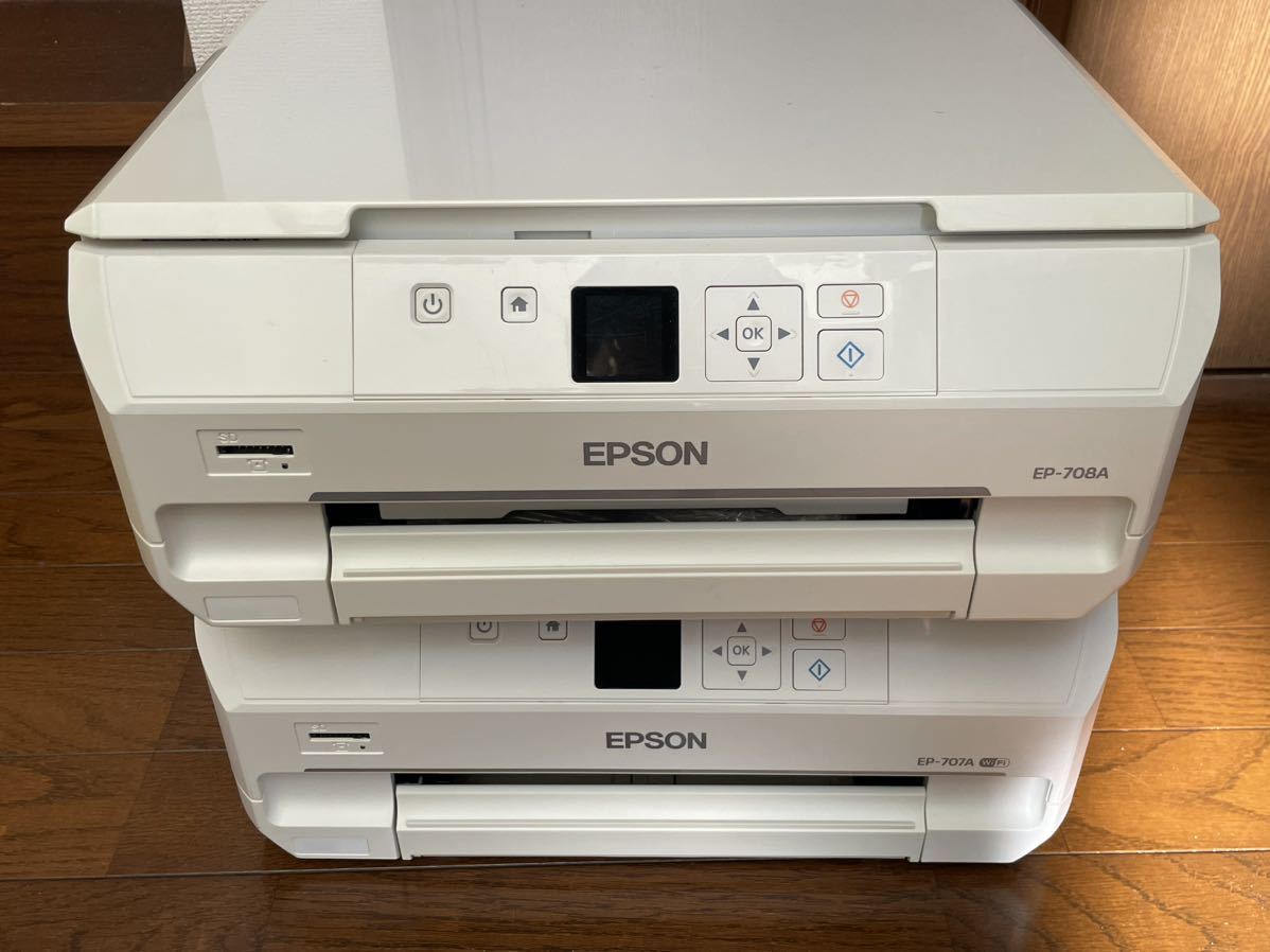 EPSON EP-708A EP-707A ep-805a 3台セット 本体 プリンター_画像1
