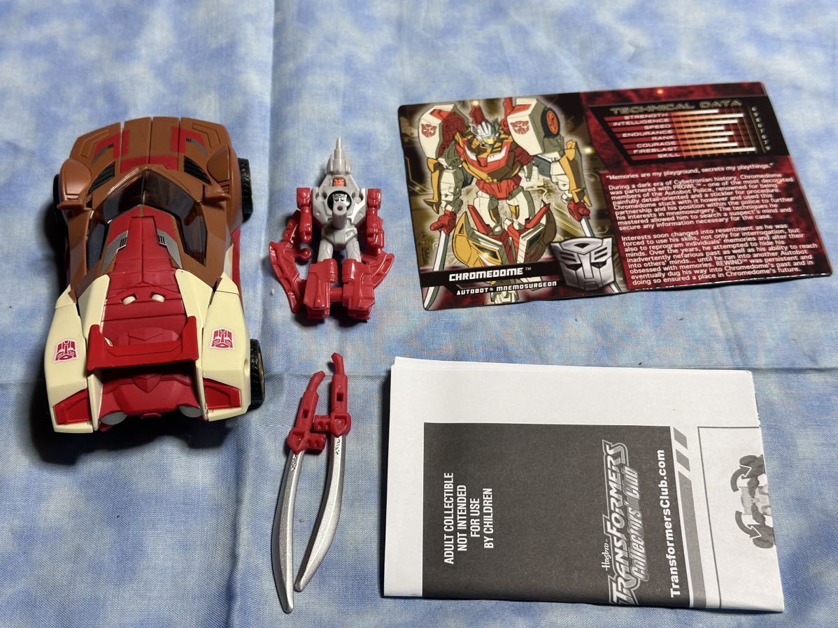 【中古品】【トランスフォーマー】 TFCC限定 SUBSCRIPTION 2014 クロームドーム スタイラー_画像1