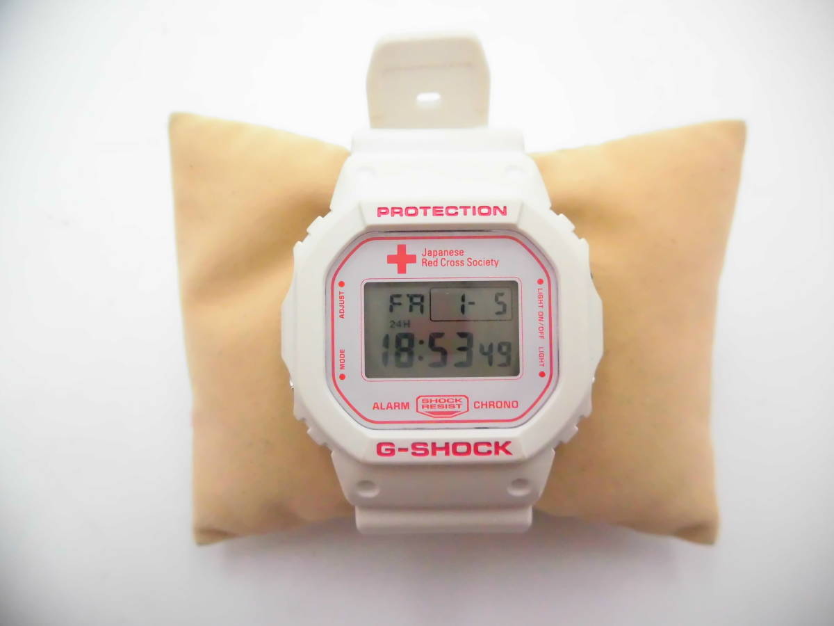 ★ YMK383 CASIO カシオ メンズ 腕時計 G-SHOCK G-ショック DW-5600VT 日本赤十字 20気圧防水 ★_画像1