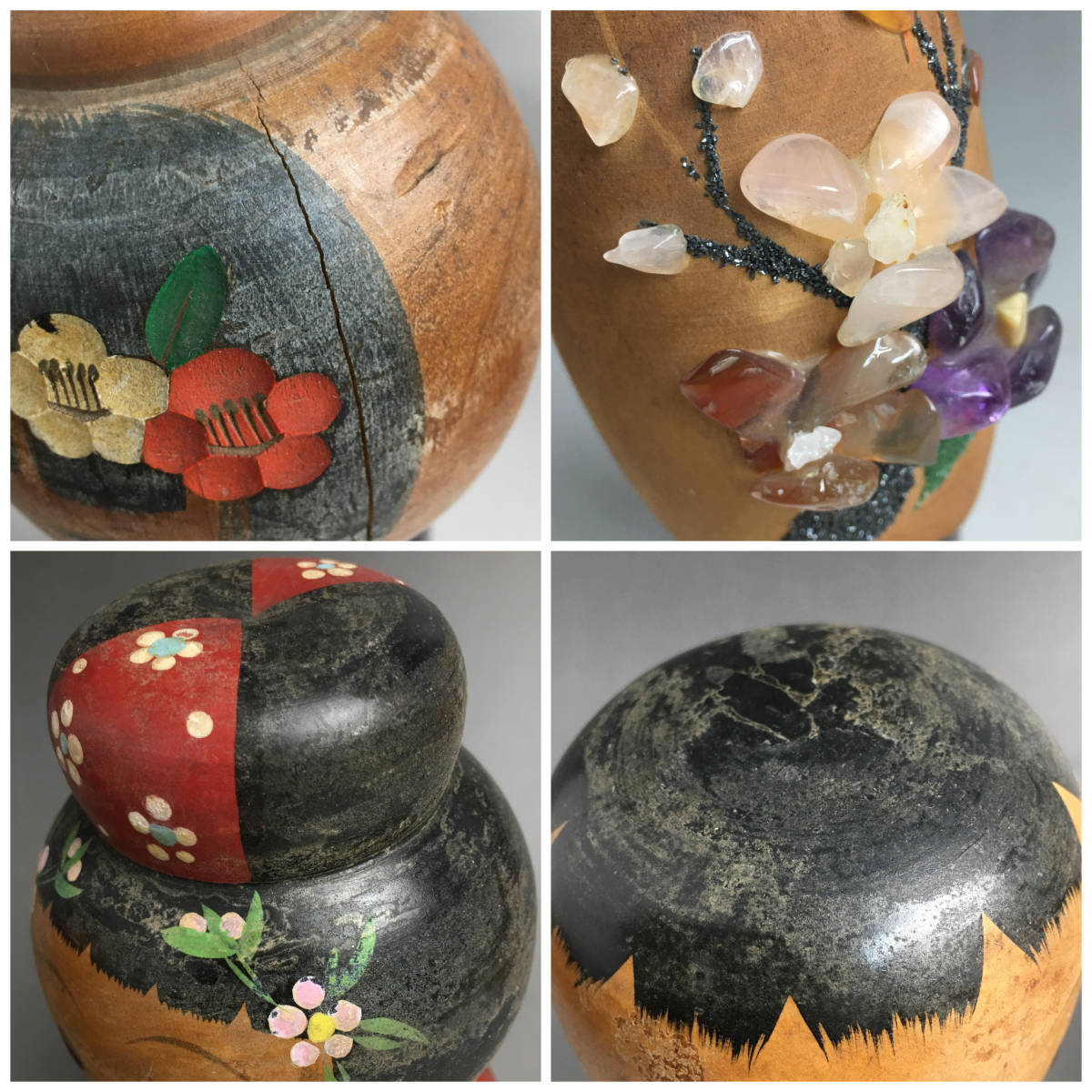 KI26/45 創作こけし 10点 まとめて 在銘/無名 薫/健二/榛名湖 KI26/45 創作こけし 10点 まとめて 在銘/無名 薫/健二/榛名湖
