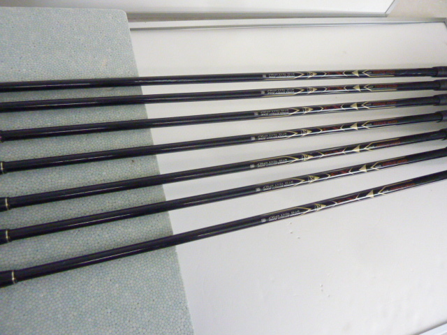 T982 ゴルフ クラブ GEAR STUDIO X3 アイアン 7本セット 5,6,8,9番,A,P,S カーボンシャフト SP500 FLEX R_画像9