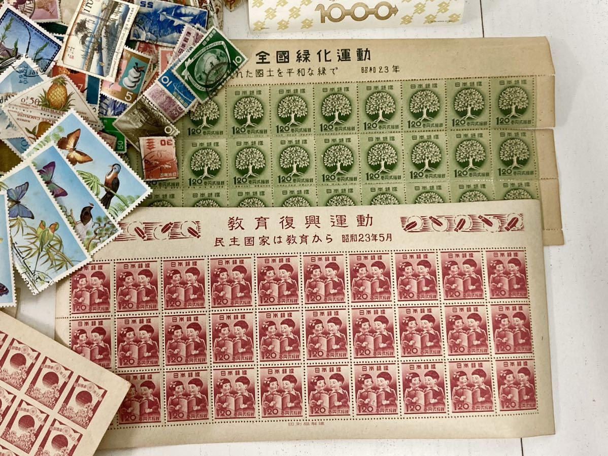  tube 10018 unused & used . mixing Japan old Japan . lamp abroad stamp old income seal paper large amount summarize set antique collection 