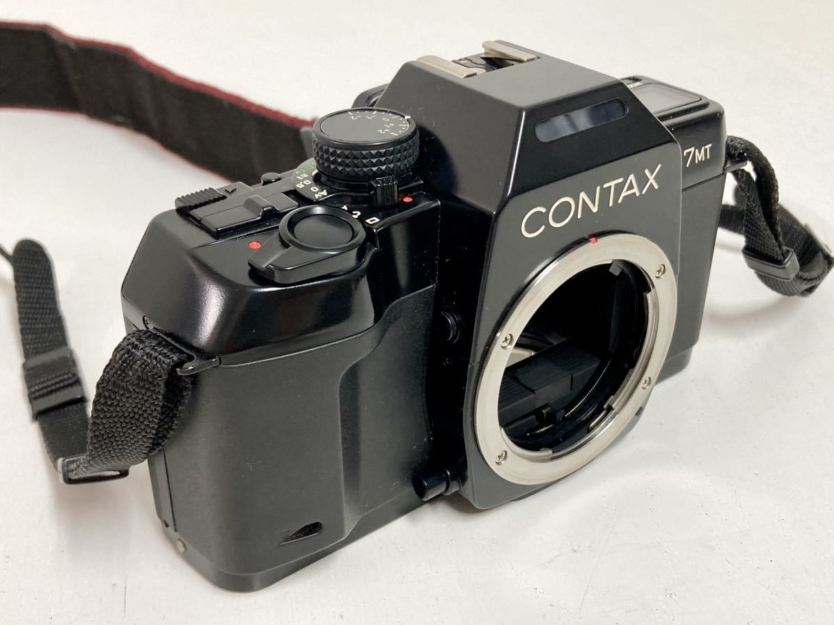 管11235 CONTAX コンタックス 167 MT 一眼レフ フィルム カメラ ボディ ブラック 黒 マニュアル フォーカス_画像4