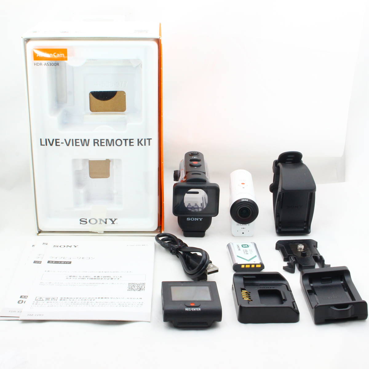 SONY アクションカメラ HDR-AS300R ライブビューリモコンキット #2401022