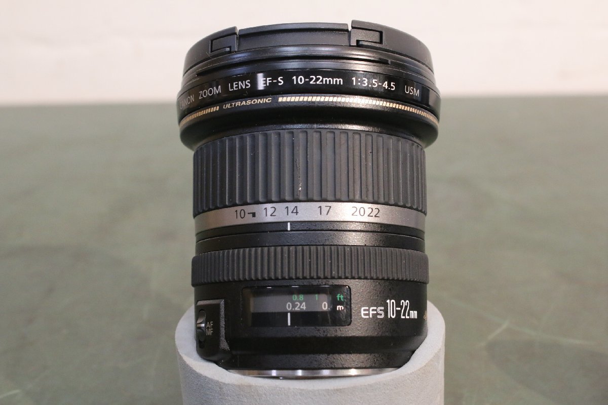 ☆【2】 ③ CANON キャノン デジタル一眼レフカメラ EOS60D 本体 レンズ EF-S 10-22mm 1:3.5-4.5 USM 現状品_画像9