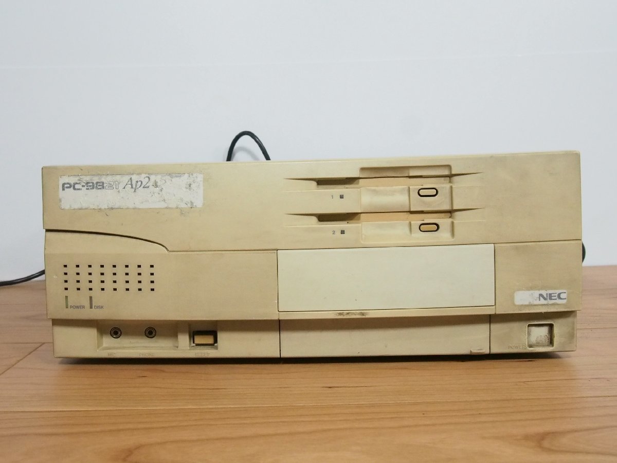 ☆【2F0109-13】 NEC 日本電気 旧型パソコン レトロPC PC-9821Ap2/U2 