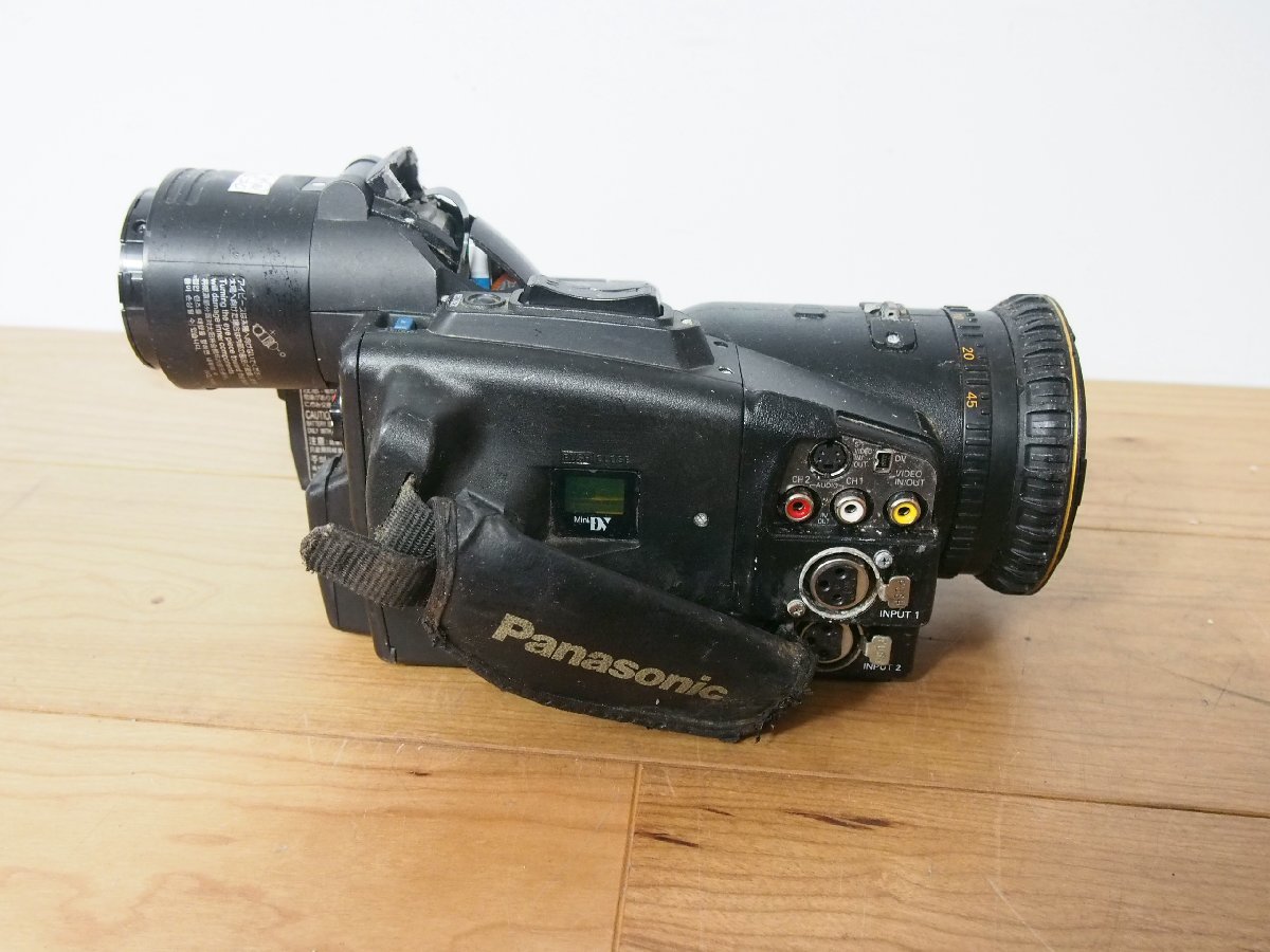 ☆【1F0115-30】 Panasonic パナソニック ビデオカメラ AG-DVX100B ジャンクの画像6
