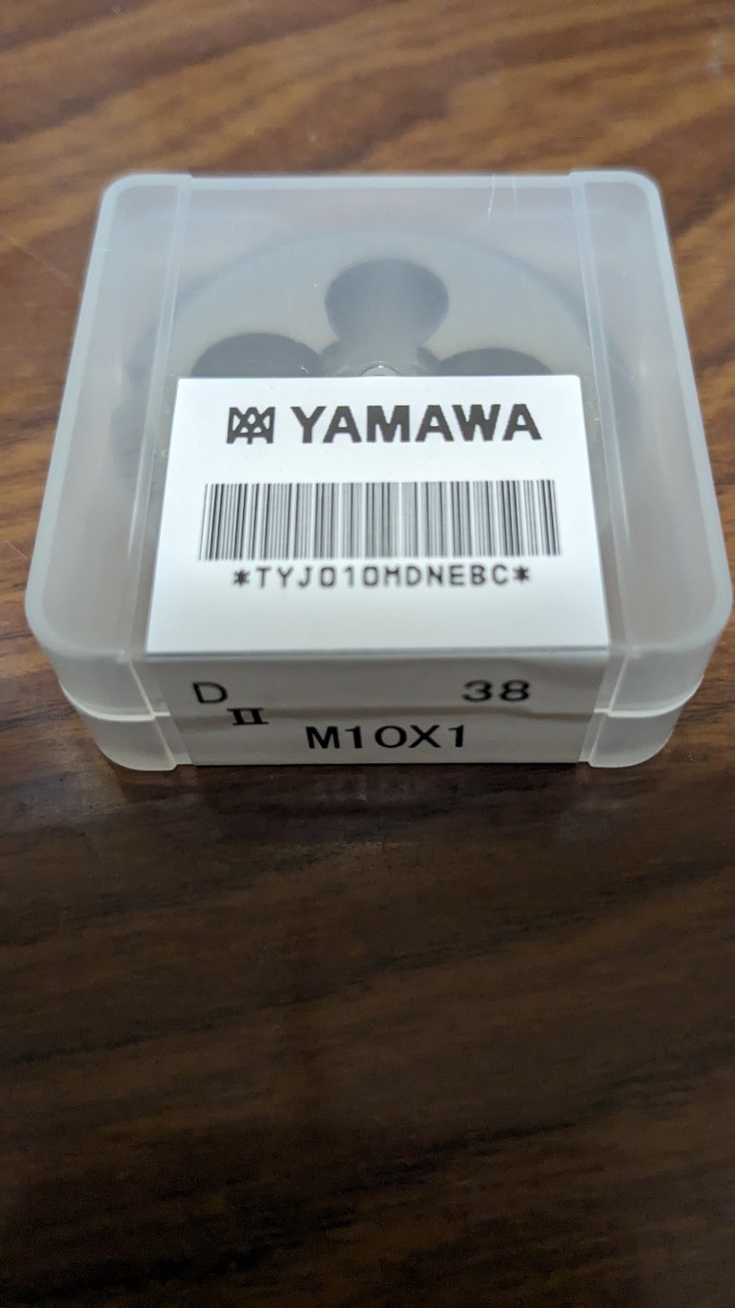 YAMAWA 彌満和製作所 ソリッドダイス DⅡ M10x1.0 外径38の画像1