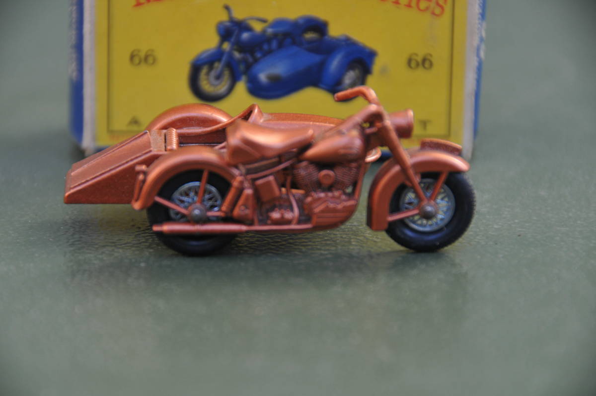 MATCHBOX 　Series 66 HARLEY-DAVIDSON MOTOR-CYCLE AND SIDECAR _画像5