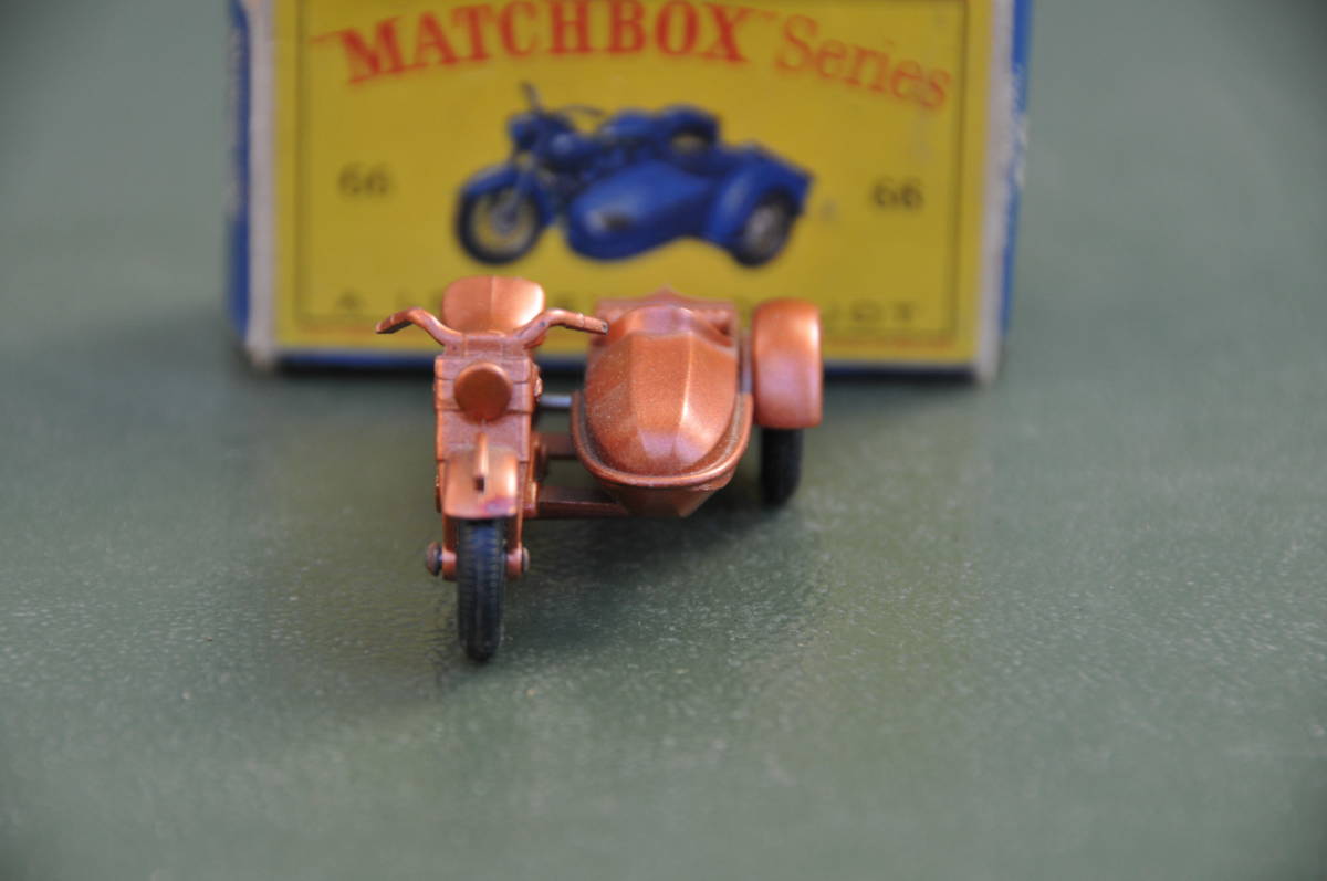 MATCHBOX 　Series 66 HARLEY-DAVIDSON MOTOR-CYCLE AND SIDECAR _画像6