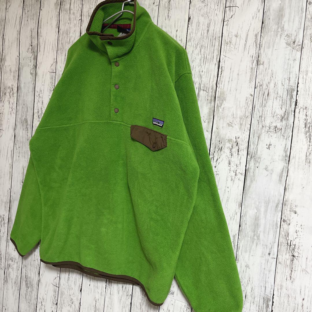 patagonia パタゴニア シンチラ スナップT 緑 グリーン L ワン patagonia パタゴニア シンチラ スナップT 緑 グリーン L ワン
