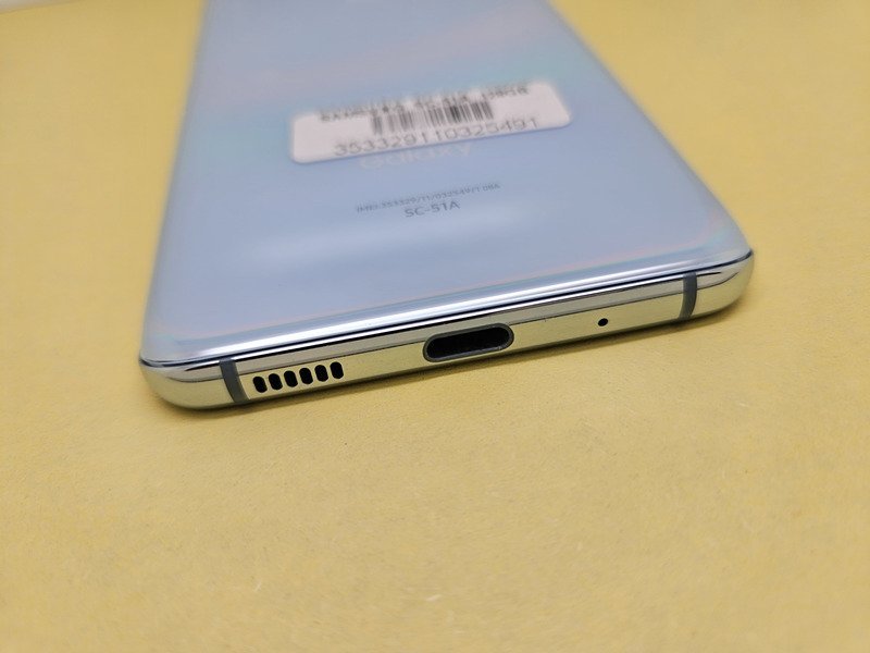 SIMフリー Galaxy S20 5G SC-51A 128GB 美品 充電ケーブル付 ブルー
