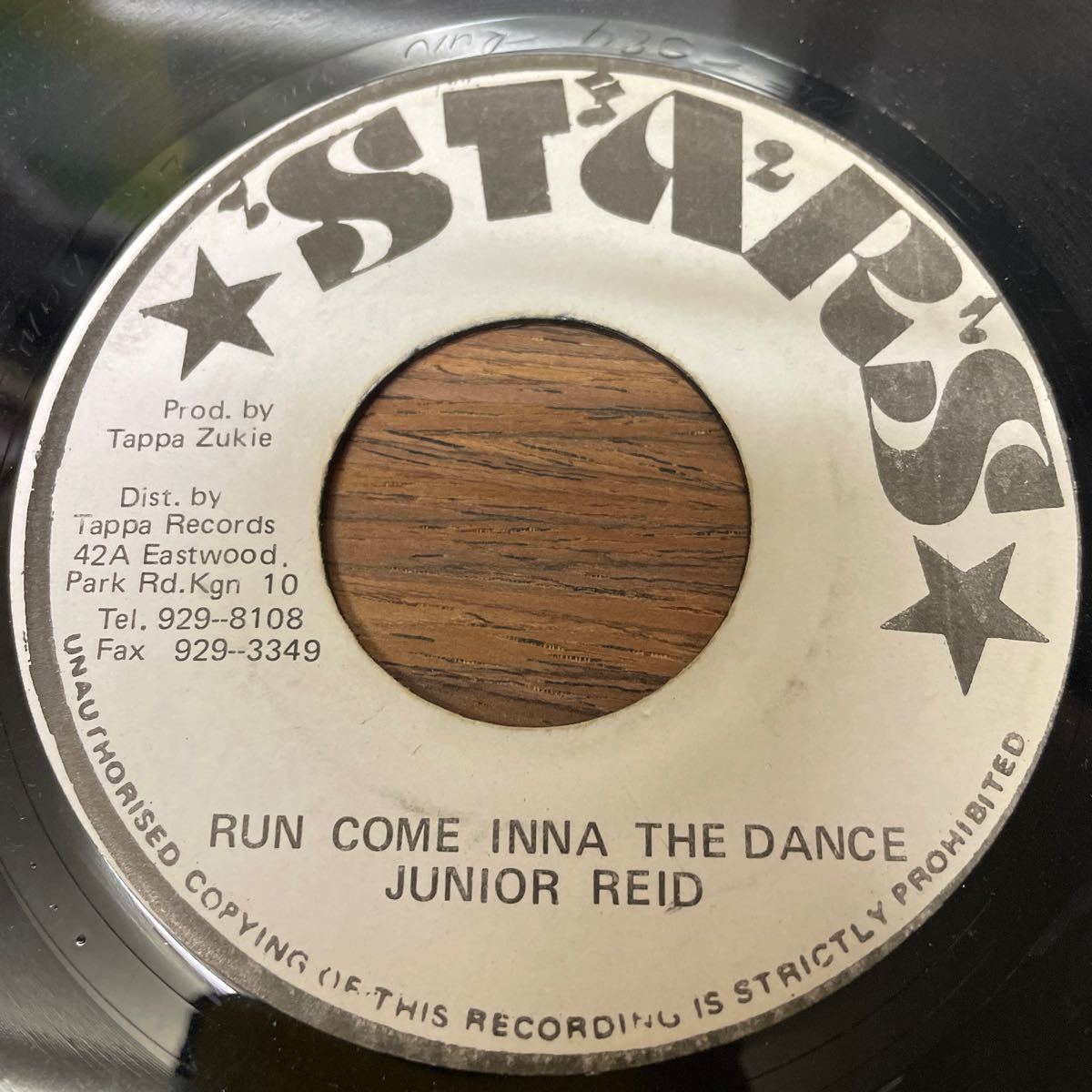 Junior Reid / Run Come Inna The Dance オリジナル盤 Jah Shaka Killer_画像1