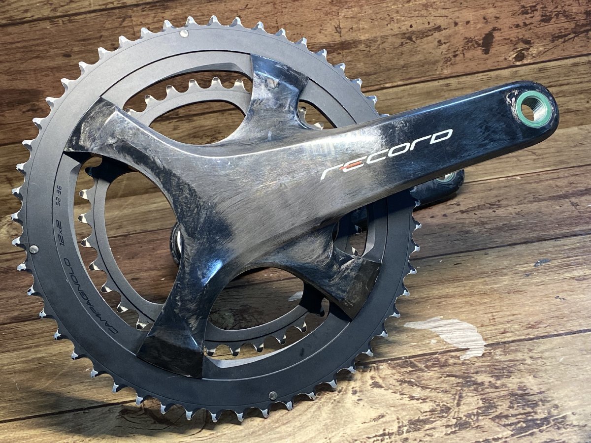 【税込】 HK856 カンパニョーロ Campagnolo レコード Record ウルトラトルク クランクセット 172.5mm 52-36T 12s対応 クランク