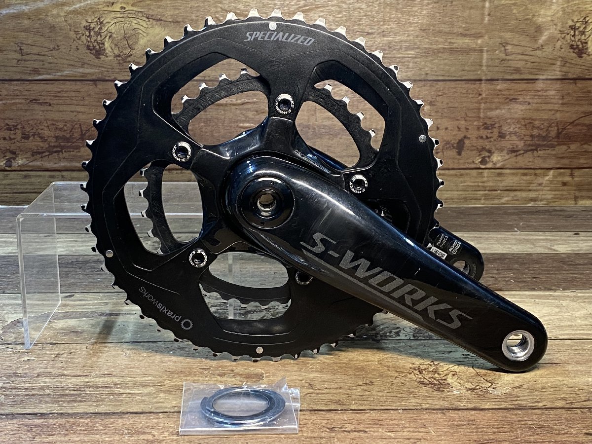 使い勝手の良い S-WORKS エスワークス SPECIALIZED スペシャライズド HG309 カーボンクランク BCD110 52-36T 172.5mm クランク