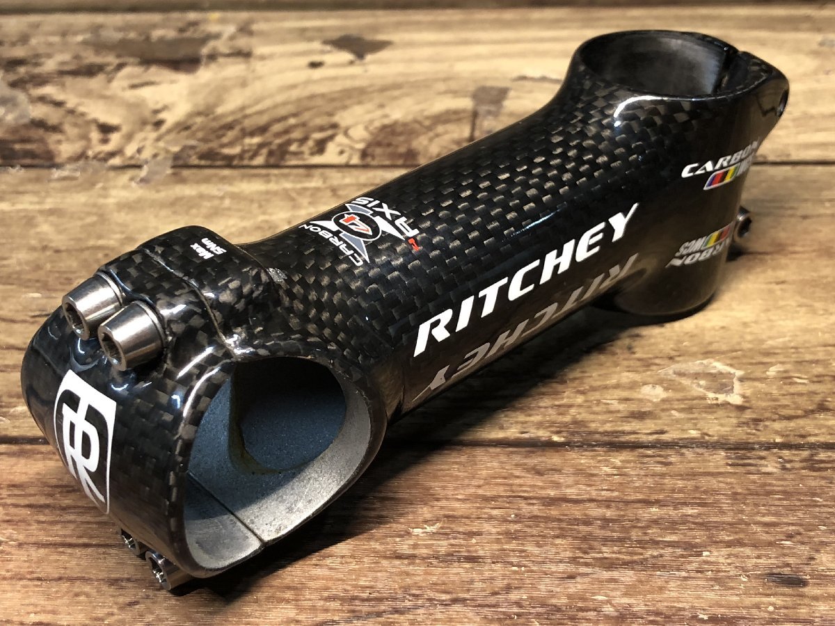 HL293 リッチー Ritchey WCS カーボン マトリクス Carbon Matrix 4Axis カーボンラップ アルミ ステム 100mm OS Φ31.8_画像2