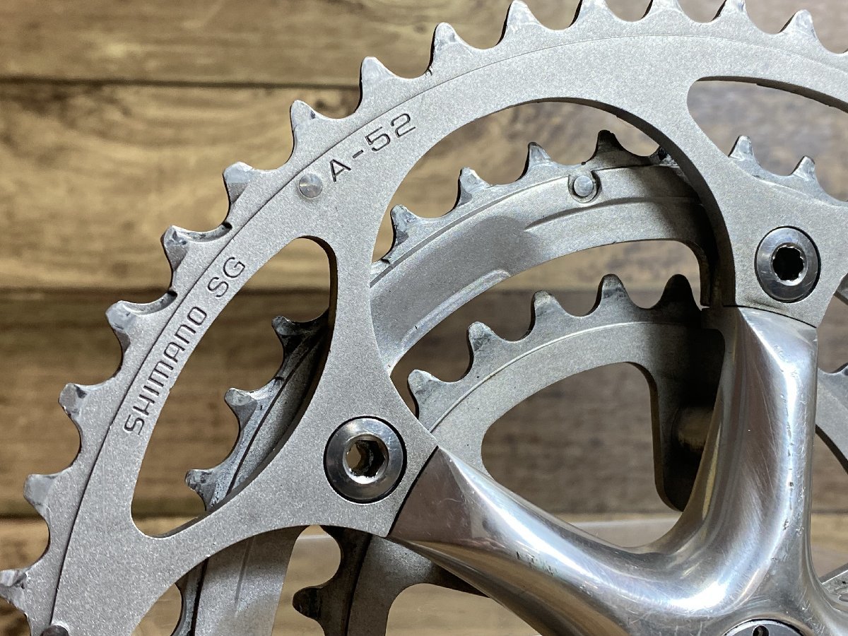 HC517 シマノ Shimano アルテグラ ULTEGRA FC-6503 トリプル クランクセット オクタリンク 170mm 52-42-30T_画像3