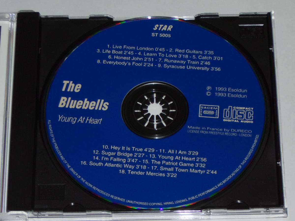 CD The Bluebells( The * голубой bell z)[Young at Heart]ne или ko/ гитара pop 