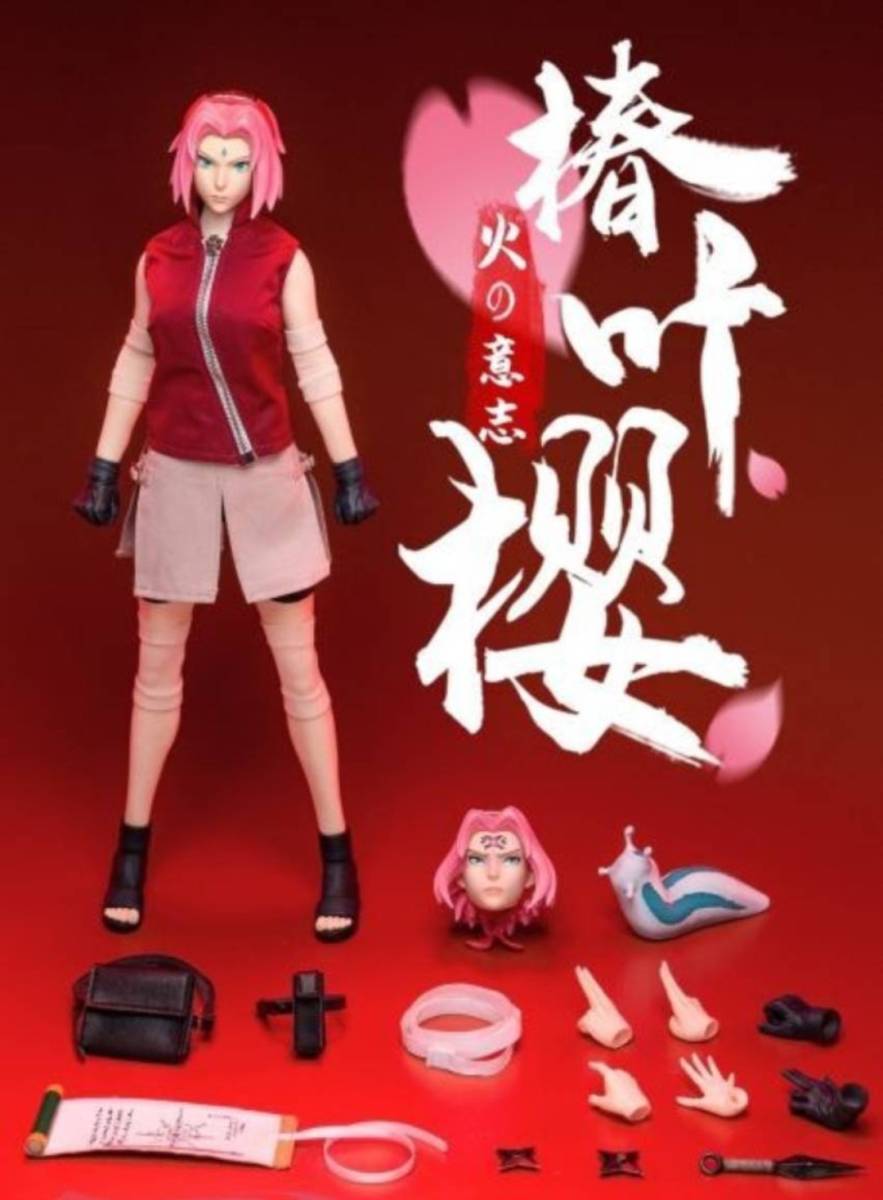 * новый товар 1/6 женщина action фигурка весна . Sakura NARUTOsi-m отсутствует элемент body Naruto (Наруто) MOZTOYS