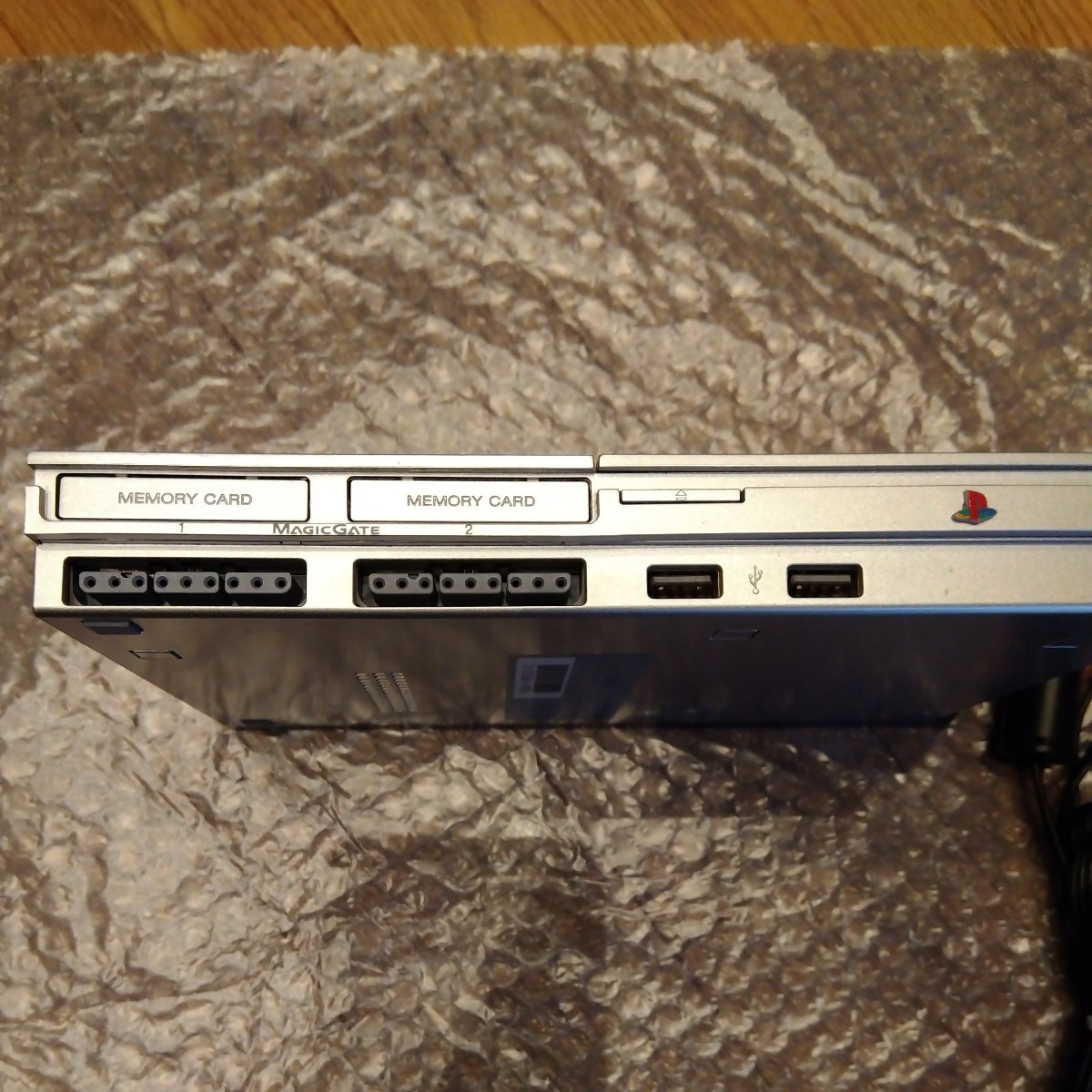 SONY PS2本体 SCPH-90000 サテンシルバー ジャンク品_画像5