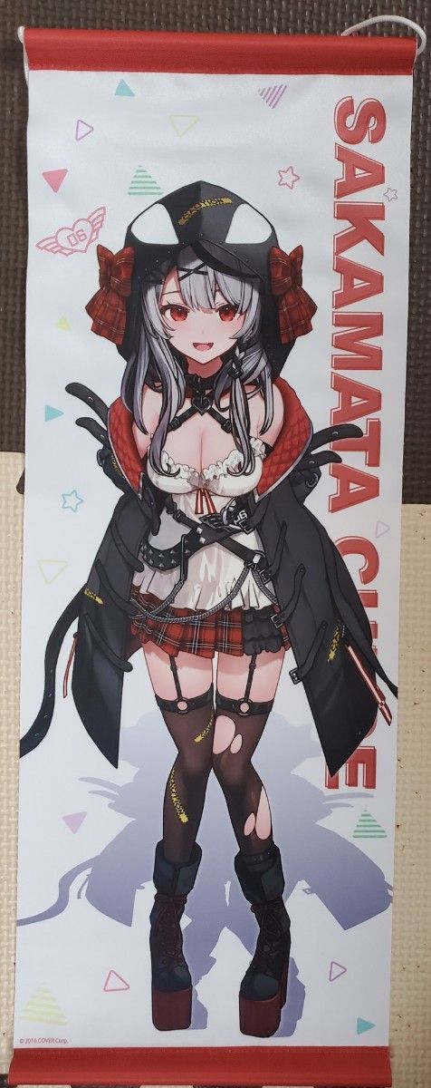 ホロライブ スターターグッズ 沙花叉クロヱ ミニタペストリー ホロライブ スターターグッズ 沙花叉クロヱ ミニタペストリー