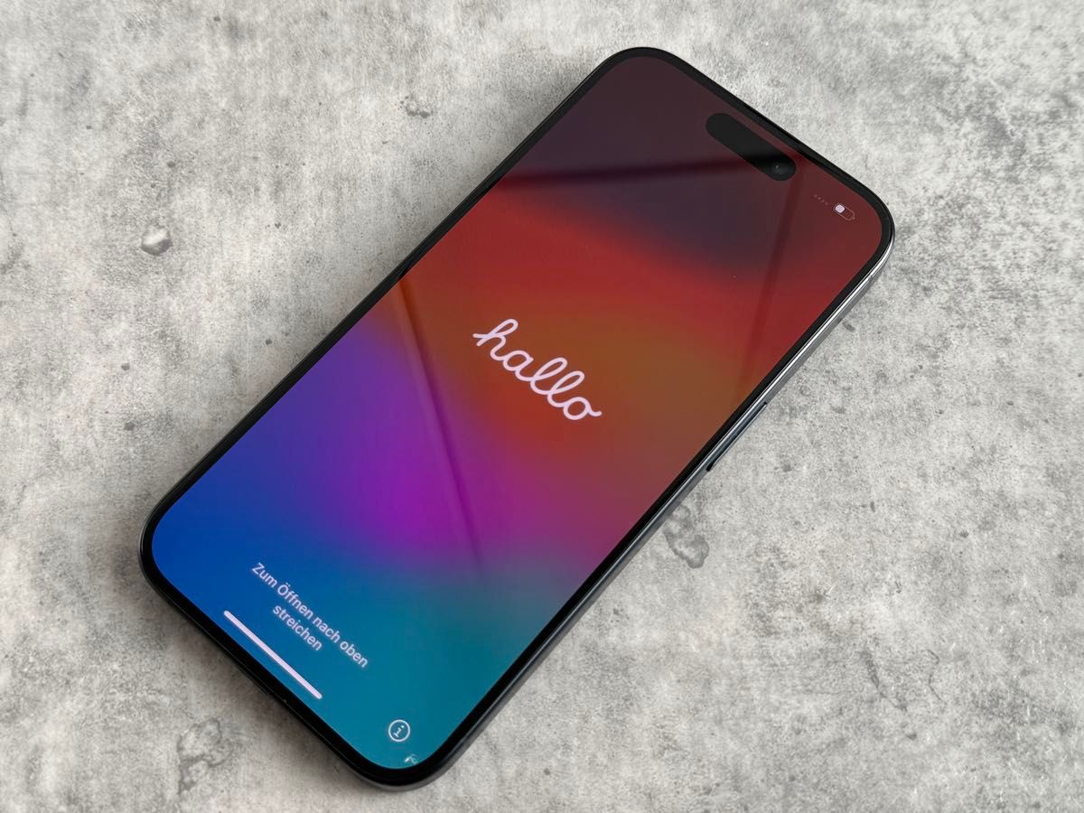iPhone 15 Pro ブルーチタニウム 256GB 超美品 【Apple Store iPhone 15 Pro ブルーチタニウム 256GB 超美品 【Apple Store