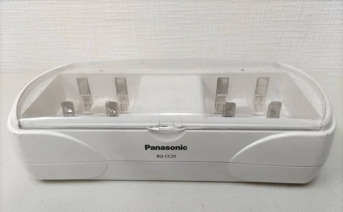  secondhand goods *Panasonic Panasonic charger BQ-CC25 single 1~4 shape 6P shape ② operation verification settled 