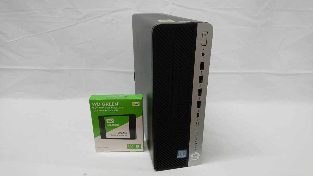 HP ProDesk 600 G3 SFF (i5-7500/4GB/新品SSD:240GB/Win11）＃H-VNYK_画像1