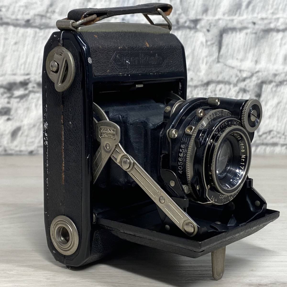 【YH-7618】中古現状品 ZEISS IKON IKON 1:3.5 F＝7㎝ カールツァイス Super Ikonta 530 ツァイス 蛇腹カメラ_画像3