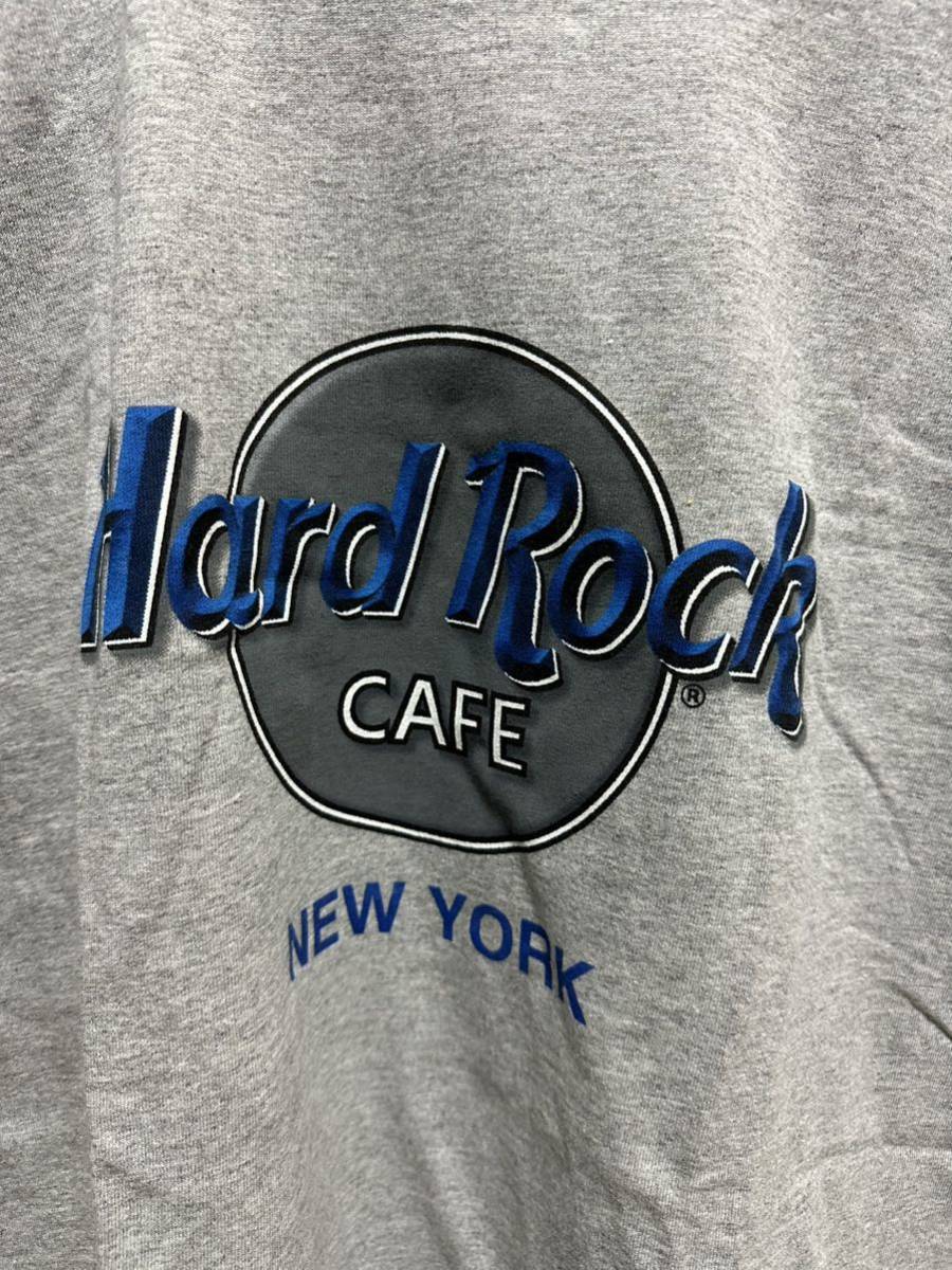 Hard Rock CAFE ハードロックカフェ ニューヨーク Tシャツ グレー Lサイズの画像2