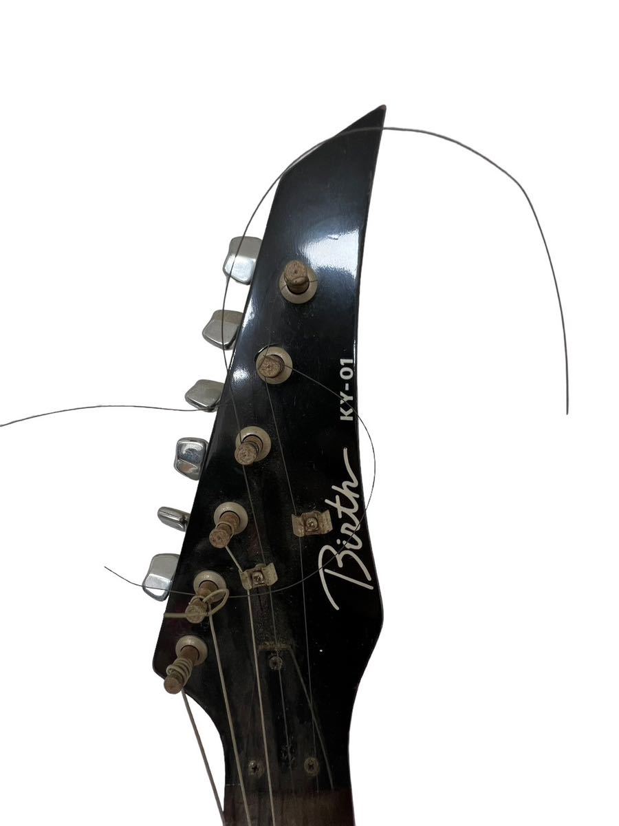 【エ0123-46】 エレキギターJ9ecls0134Birth KY-01 中古現状品 弦５本あり 楽器 エレキギター ギター_画像2