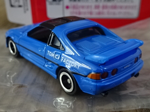 トミカ 組み立て工場 第5弾 トヨタ MR2 SW20 青 / 黒シート ミニカー ミニチュアカー TOMICA ASSEMBLY FACTORY TOYOTA Toy car Miniature_画像3