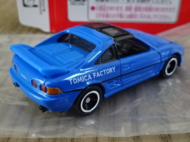 トミカ 組み立て工場 第5弾 トヨタ MR2 SW20 青 / 黒シート ミニカー ミニチュアカー TOMICA ASSEMBLY FACTORY TOYOTA Toy car Miniature_画像4
