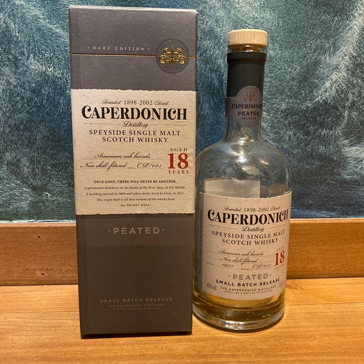 【空瓶】caperdonich 18y  キャパドニック 18年