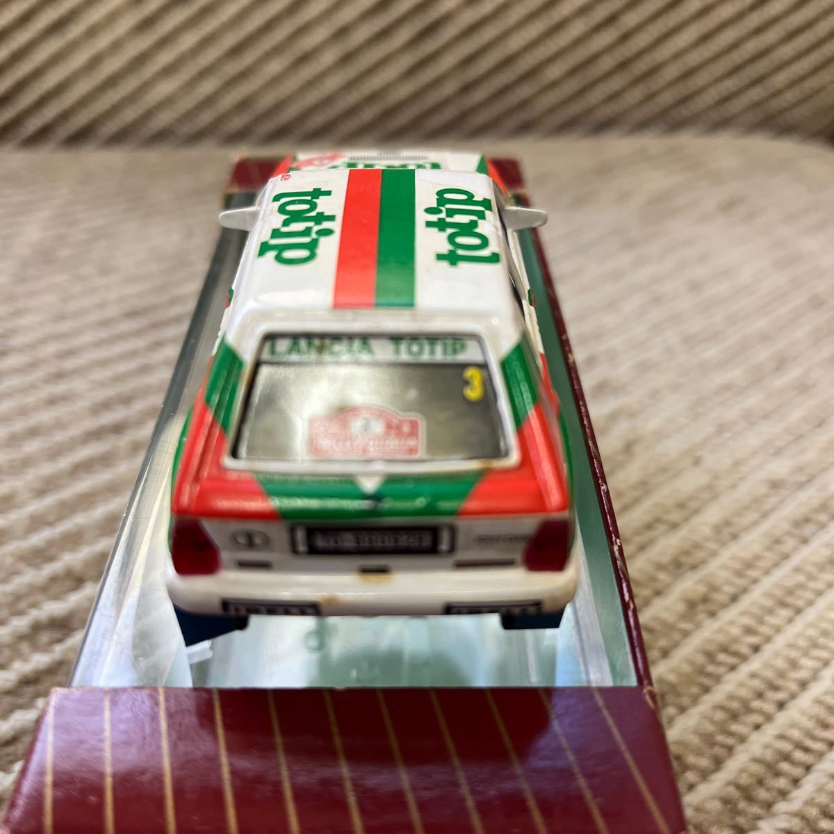 絶版品 1/43 ビテス ランチア デルタ インテグラーレ WRC 1988 サンレモラリー totipの画像4