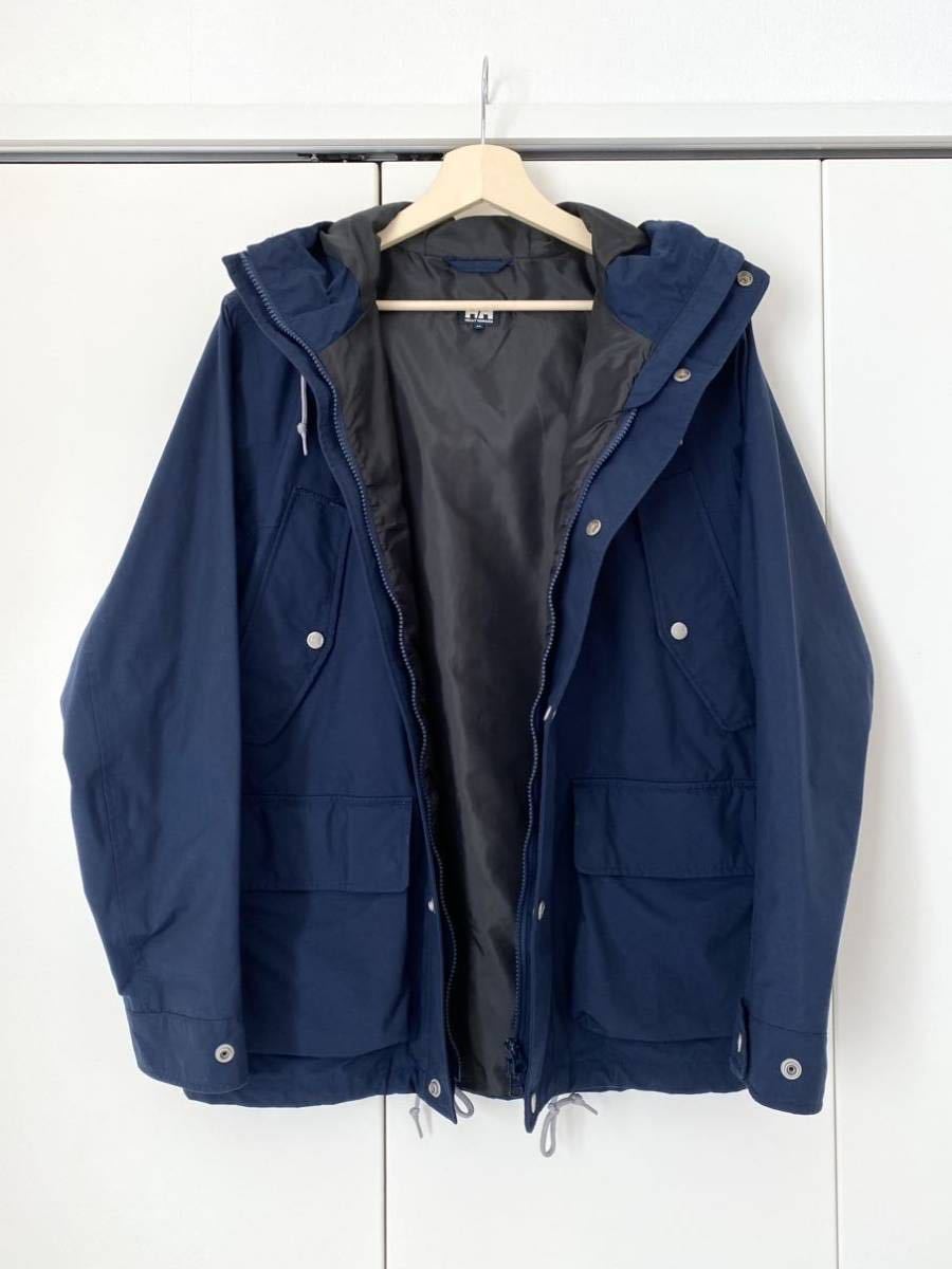 HELLY HANSEN|ヘリーハンセン|マウンテンパーカー|メンズMサイズ|ヘリーブルー|HO11579|撥水|ナイロンジャケット|ゴールドウイン|ダブルZIP_画像2