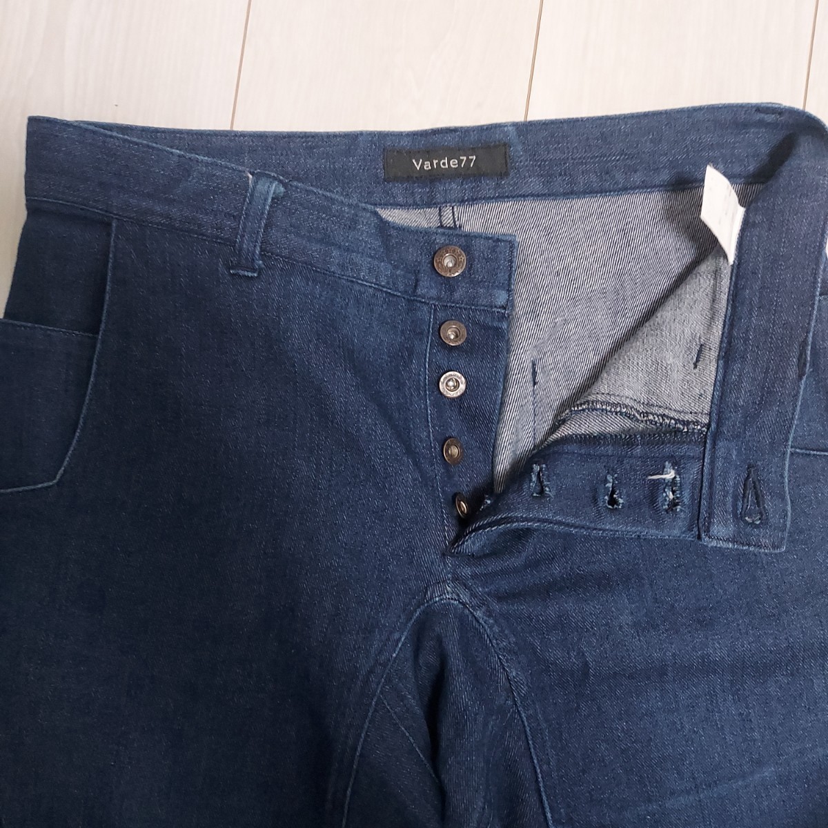 VARDE77 バルデセブンティセブン SAROUEL STRETCH DENIMデニムパンツ/1_画像5