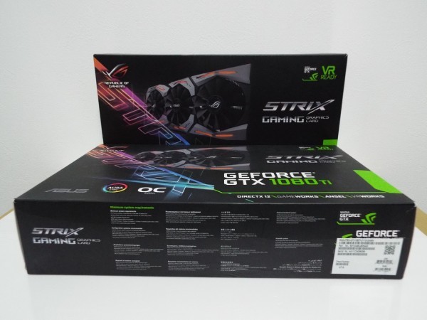 ASUS ROG STRIX GTX1080Ti O11G GAMING 2枚 _画像1