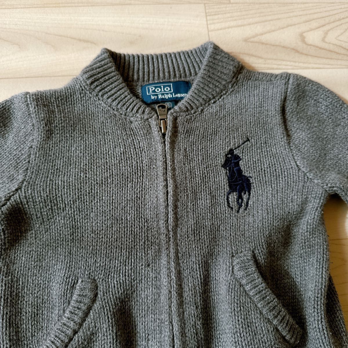 ラルフローレン RALPH LAUREN ポロラルフローレン POLO ニットカーディガン 80