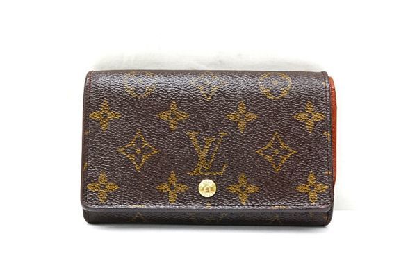 ★極美品★ ルイヴィトン Louis Vuitton モノグラム ポルトモネ ビエ トレゾール　L字 財布 美品 1円 M61730 定価約7万 23121801_画像3