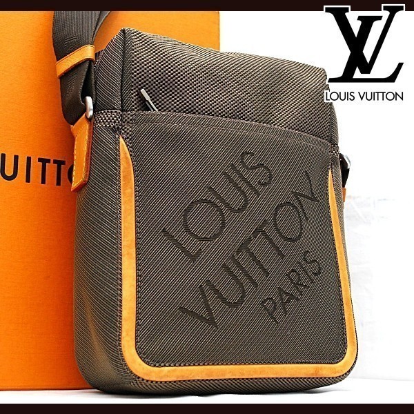 ★極美品★ ルイヴィトン Louis Vuitton ダミエジェアン シタダンNM ショルダーバッグ テール メンズ M93040 定価約13万 23090502_画像1