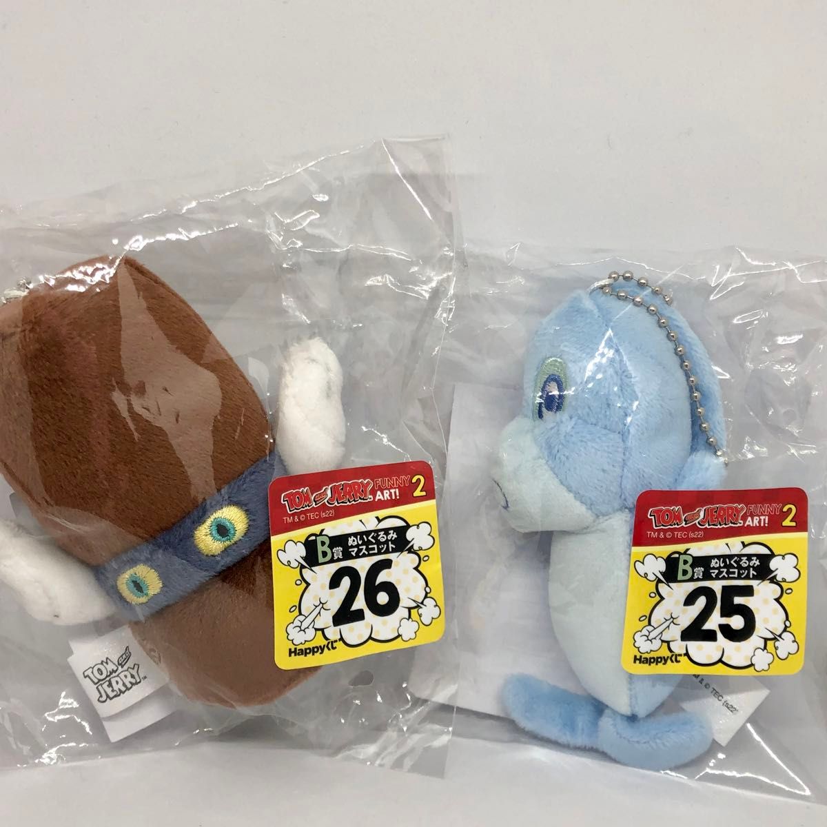 新品未開封】トムとジェリー B賞ぬいぐるみマスコット 『可愛い 新品未開封】トムとジェリー B賞ぬいぐるみマスコット 『可愛い