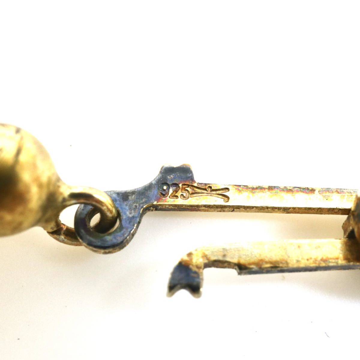 ◆天然ロイヤルアンバーネックレス◆J 約20.9g 約45.5cm amber 本琥珀 ジュエリーjewelry necklace DB5/EB3_画像4