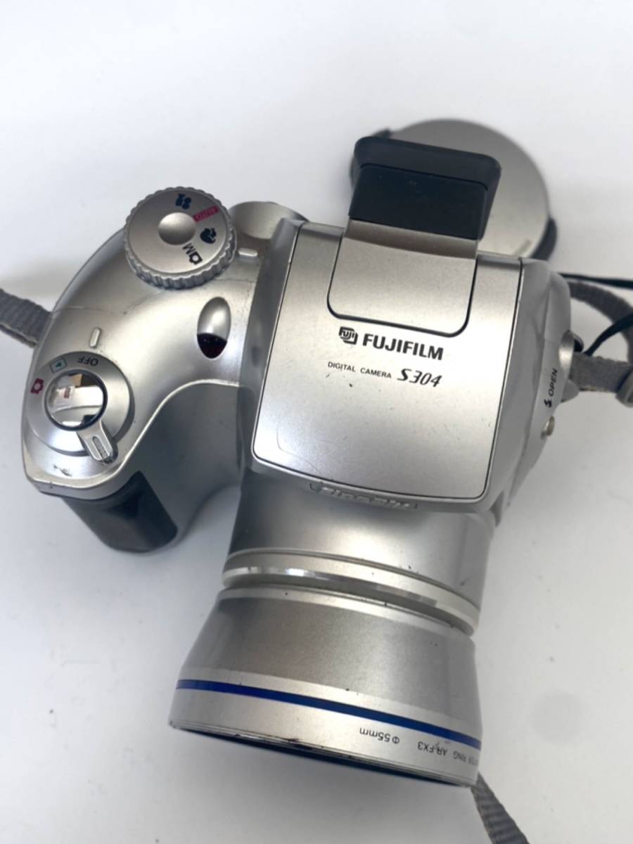 FUJIFILM 富士フィルム FinePix S304 コンパクトカメラ デジカメ デジタルカメラ 動作未確認 ボディ レンズ ss120102_画像6