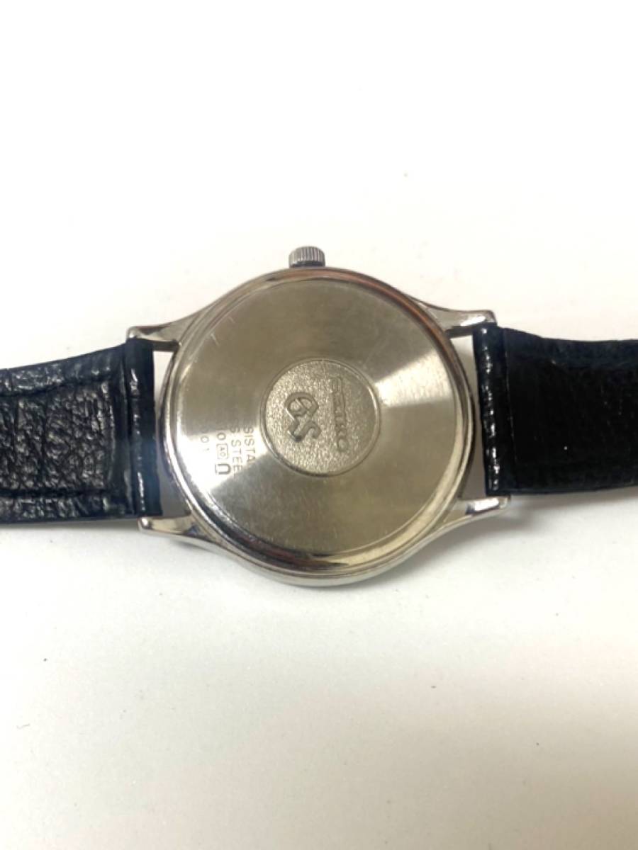 グランドセイコーGRAND SEIKO GS 8J55-0A10 メンズ 腕時計 クォーツ シルバー文字盤 ラウンドフェイス 未稼働 cc121201_画像2