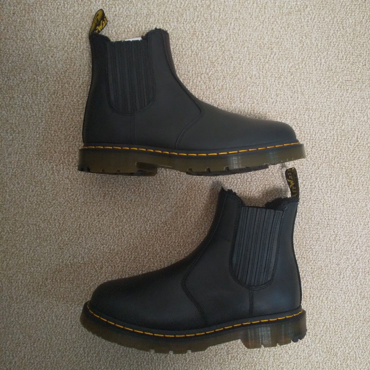 Dr.Martens 2976 BLACK BLIZZARD WP UK9 ドクターマーチン サイドゴアブーツ チェルシーブーツ