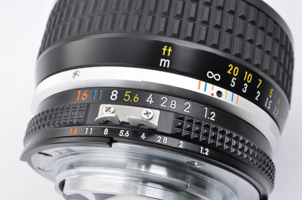 #EC14 Nikon Ai-s NIKKOR 50mm f/1.2 送料無料 超美品_画像9
