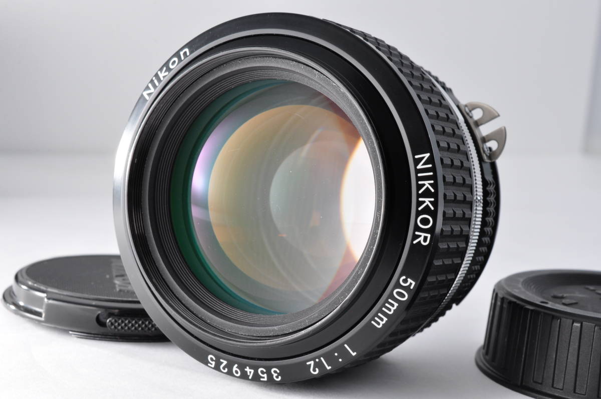 #EC14 Nikon Ai-s NIKKOR 50mm f/1.2 送料無料 超美品_画像1