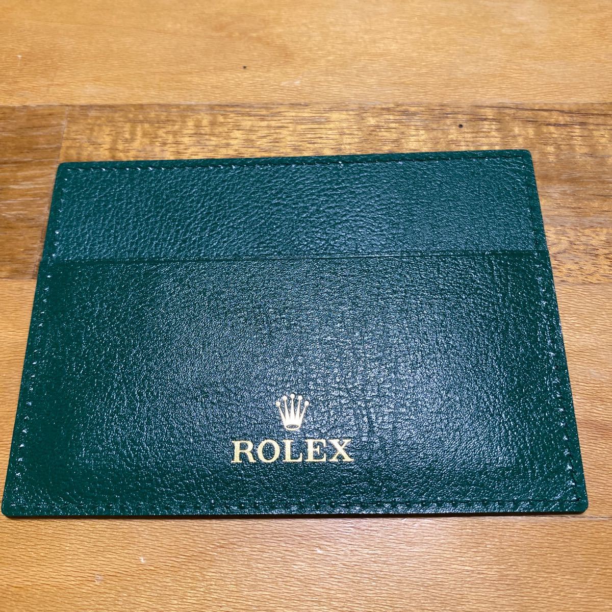 3593【希少必見】ロレックス カードケース Rolexの画像1