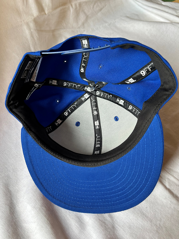 NEWERAニューエラ9F1IFTY SNAPBACK 横浜DeNA ベイスターズ キャップ　大人用アジャスターつきフリーサイズ。_画像3